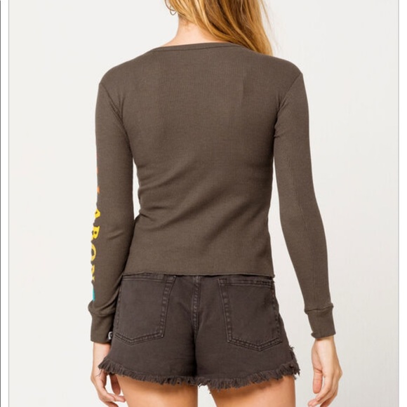 BILLABONG Baby Thermal Womens Tee - Picture 3 of 6